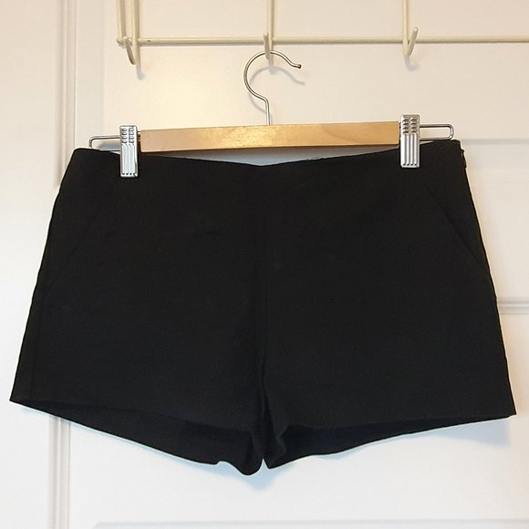 Zara Basics - black shorts (size XS) - Picture 1 of 4